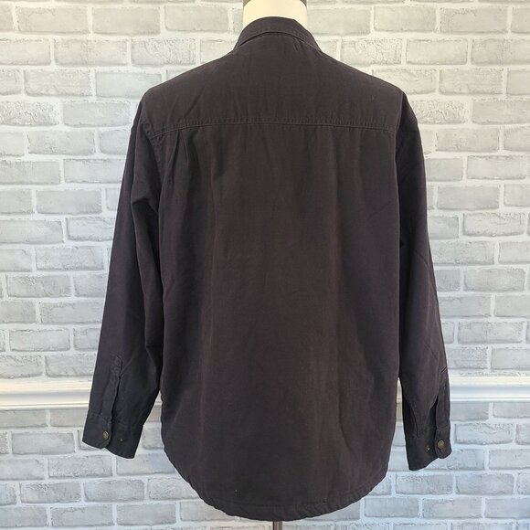 Coleman Mens Fleece Lined Shacket Shirt Outdoor Utility NEW Large Gorpcore - Picture 4 of 9